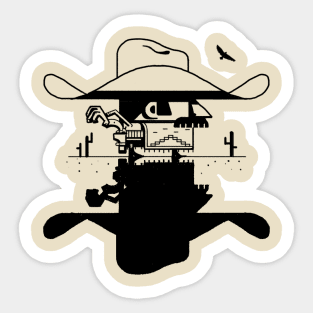 High Noon Sticker